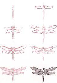 How To Draw A Dragonfly Journal Drawing Art Love Drawings Drawing Techniques Art Drawings