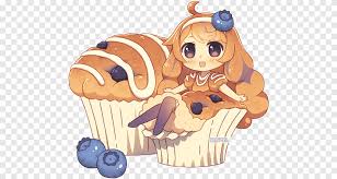 Drawing anime is not a harder job but it's also not an easy task because you've need to practice a lot and then you will be able to draw awesome anime easily. Chibi Muffin Anime Drawing Food Chibi Eating Blueberry Png Pngegg