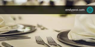 Table Setting Guides The Emily Post Institute Inc