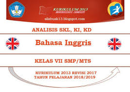 Findinfoquickly.com has been visited by 1m+ users in the past month Analisis Skl Ki Kd Bahasa Inggris Kelas Vii Smp Kurikulum 2013 Revisi 2017 K13 Zaman Now