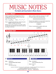 Music Notes The Quick Easy Guide To Music Basics