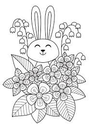 Printable coloring pages are fun and can help children develop important skills. 1 264 Easter Bunny Coloring Page Cliparts Stock Vector And Royalty Free Easter Bunny Coloring Page Illustrations