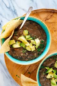 Black Bean Soup With Canned Beans Spicy Black Bean Soup Recipe Black Bean Soup Vegetarian Recipes Bean Soup Recipes