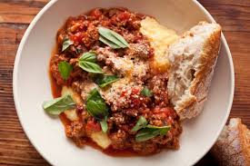 Italian Style Beef Ragu With Cheesy Polenta Recipe Chowhound