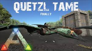 ARK Survival Evolved - Quetzl Taming w/ Metal and Paste runs! E6 - YouTube
