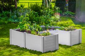 Emsco group 20 in w x 24 l 10 h earth brown raised garden bed the beds department at com. Vita Keyhole 6 X 6 Composting Garden Bed Costco