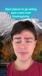 Ski Resort Day Before Thanksgiving