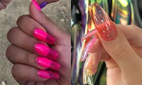 This trustworthy technique for removing fake nails is a. Bright Acrylic Nails New Expression Nails