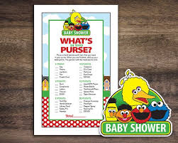 Instant Download Sesame Street Baby Shower By Studio20designs 2 00 Tiffany Baby Showers Baby Shower Baby Shower Inspiration