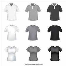 Black And White Polo Shirt Template 38 Sets Of Free Vector T Shirt Design Templates T Shirt Design Template Shirt Template Free Shirts