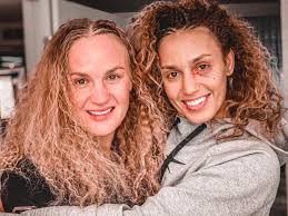 After fight makeup and hairstyle made by #UFC255 😄😄😄 @ufcsisters