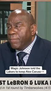 @magicjohnson says he told the Lakers they couldn’t lose Alex Caruso after  losing Kentavious Caldwell-Pope.