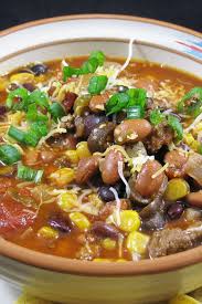 Slow Cooker Ranch Taco Soup Kitchme Ground Beef Recipes Soup Recipes Crock Pot Cooking