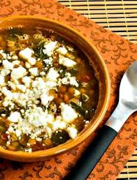 Slow Cooker Greek Lentil Soup Kalyn S Kitchen Recipe Slow Cooker Vegetarian Lentil Soup South Beach Diet Recipes