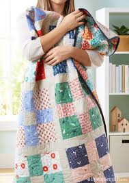 Patchwork or pieced work is a form of needlework that involves sewing together pieces of fabric into a larger design. Quick Easy Quilts Allpeoplequilt Com