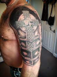 Celtic Armor Tattoo Shoulder Armor Tattoo Armor Tattoo Armour Tattoo