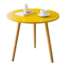 Home Warehouse Small Round Table Nordic Style Small Apartment Wooden Living Room Small Co Wooden Living Room Decoration And Furniture Decorating Coffee Tables