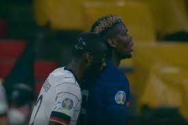 The manchester united midfielder reacted quite angrily after rudiger was caught on camera putting his face close to. Cyzbuwwgpd2awm