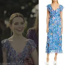 Love Quinn Fashion Clothes Style And Wardrobe Worn On Tv Shows Shop Your Tv In 2020 Floral Print Dress Dresses Tv Dress