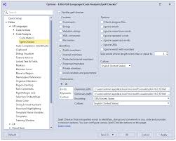 Spell Checker Settings Coderush Devexpress Documentation