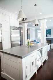 Integrity Custom Woodworking Home Fairfield County Kitchen Remodel Countertops Stylish Kitchen Concrete Kitchen
