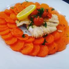 Filet De Truite Carotte Glace Sauce Duglerer Cuisine Recette De Plat Plat