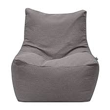 Modern Bean Bag Quicksand Medium Bean Bag Chair Grey Linen Mbb1339l Grey Lin Modern Bean Bags Leather Bean Bag Bean Bag Lounger