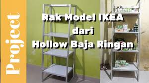 Cara membuat gantungan baju dari pipa low budget keren. Membuat Gantungan Helm Dari Kanal C Baja Ringan Ala Tukang Ngutak Ngatik Youtube