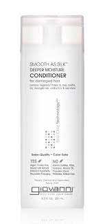 Apply daily after shampooing with smooth as silk™ deep moisture shampoo; Smooth As Silk Conditioner From Giovanni Paraben Free