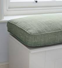 The chair pads are spot clean only. Feather And Foam Seat Pads With Zipped Piped Cover