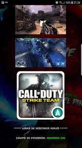 Rate this app · os version: Call Of Duty Strike Team Apk Obb Descarga De Aqui El Pinche Yona Juegos Para Android Juegos De Psp Para Android Facebook