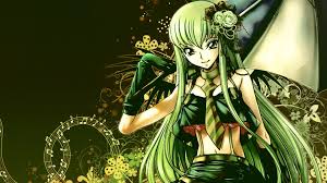 1920x1080 anime, code geass, c.c. Green And White Leaf Plant C C Code Geass Hd Wallpaper Wallpaper Flare