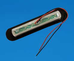 12v led flush mount lights. Led Flush Mount Strip Light Stainless Red Leds 12v