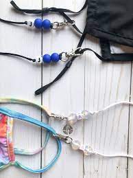 Kids Mask Lanyard Personalized Mask Lanyard Kids Etsy In 2021 Mask Necklace Lanyard Necklace Beaded Necklace