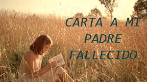 Si quieres hacer una carta para un padre fallecido, nada mejor que inspirarse en los versos de los más grandes poetas y escritores.y es que existen en el mundo una gran cantidad de poemas para un padre fallecido que vale la pena recordar en los momentos más duros, no solo para sentirnos menos solos sino también para inspirarnos con algunas sabias palabras. Carta A Un Padre Fallecido Youtube