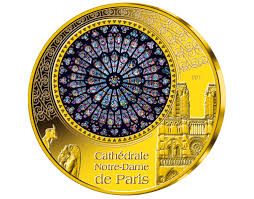 Menu display / hide navigation bar. Les Pieces Vitrail Cathedrale Notre Dame De Paris Et Cathedrale Notre Dame De Reims Societe Francaise Des Monnaies