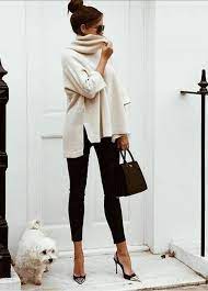Simply Chic Office Casual Outfit Fashion Easy Winter Outfit