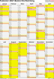 Mehr als 100 vorlagen als pdf und jpg zum herunterladen und ausdrucken alle feiertage alle bundesländer kostenlos! Kalender 2021 Baden Wurttemberg Kalender 2021 Baden Wurttemberg