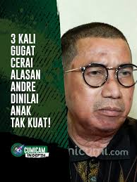 3 Kali Gugat Cerai Alasan Andre Dinilai Anak Tak Kuat! Agenda lanjutan  sidang perceraian selebritis senior, Andre Taulany, dan sang istri, Rien  Wartia Trigina, atau yang akrab disapa Erin, kembali ...