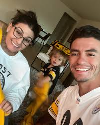 Oh Mama, It's Monday Night Football at the Lujan's, where we breed Steelers  fans! Teddy just knew what to do with her Terrible Towel, didn't even have  to tell her. It's in