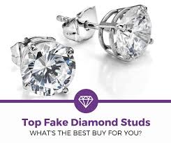 top 5 best fake diamond studs 2020
