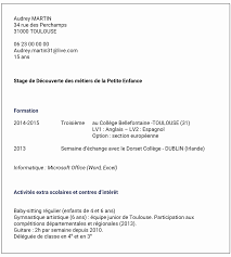 Trouver un stage de 3ème. Stage 3e Comment Envoyer Sa Candidature