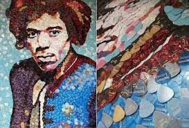 My drawing of Jimi Hendrix. So fun to draw!