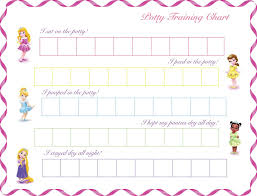Princess Potty Chart Printable Potty Chart Potty Training