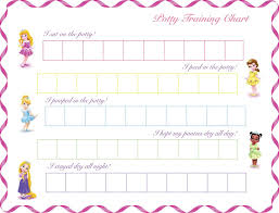 princess potty chart printable potty chart potty training