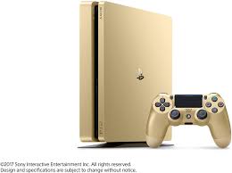 Sony ps4 dualshock 4, close up photography of dualshock 4, controller. Sony Playstation 4 Slim Gold Wallpapers Wallpaper Cave