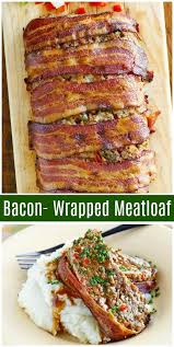 Bacon Wrapped Meatloaf Recipe Bacon Wrapped Meatloaf Bacon Wrapped Meatloaf Recipe Good Meatloaf Recipe