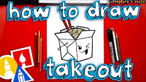 How To Draw A Takeout Box Youtube Today, we're learning how to draw two different hands coming together to make one heart. how to draw a takeout box