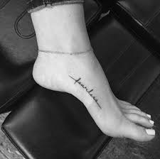 تاتو رجل و قدم ناعم و بسيط للنساء و الرجال اجمل صور تاتو رجل Foot Tattoo Quotes Small Foot Tattoos Foot Tattoos