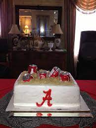 John S Groom Cake An Alabama Cooler Cake Inside Red Velvet Delicious Cool Wedding Cakes Alabama Grooms Cake Themed Wedding Cakes